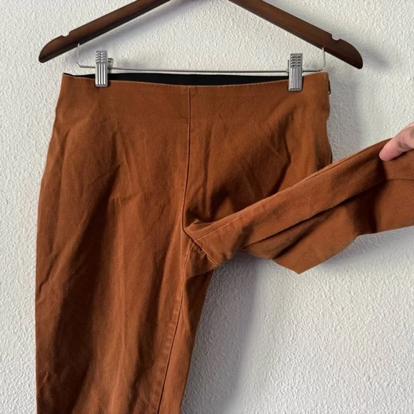 Ankle Pants Size 4 Rust Burnt Orange Slim Fit Pull On Workwear A New Day Casual - Picture 11 of 15